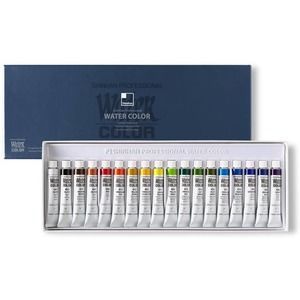 SHINHAN Professional Paint Watercolor 7.5ml Tubes 18 Color Set